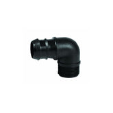 Hose pipe 20mm with elbow x 3/4 external thread